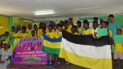 Participants in the three-week camp, during the closing showcase. (iWN photo)