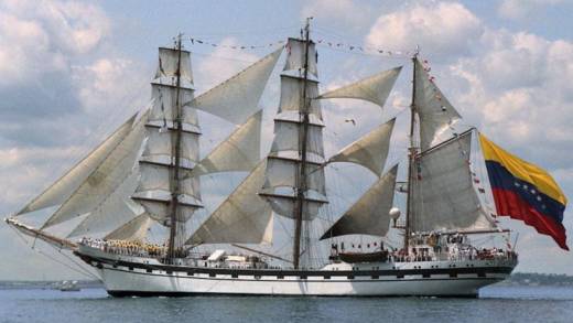 The Simón Bolívar School Vessel. (Internet photo)