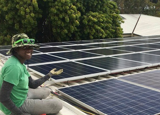 RVA Solar panels