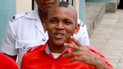 Tevin Williams, in April 2018, sporting what he said was a hairstyle intended to make people "avoid talking to me”. (iWN photo)