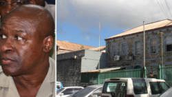 Superintendent of Prisons, Brenton Charles, left, and a section of Her Majesty's Prisons, right. (File photos)