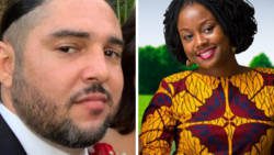 Dominic Brisbane, left, and Halimah DeShong.