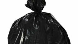 An internet photo of a bag of garbage.