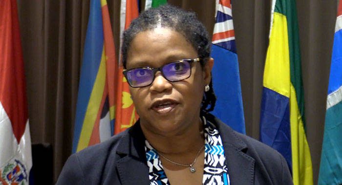 Programme manager for Culture and Community Development at the CARICOM Secretariat, Hilary Brown. (CMC photo)