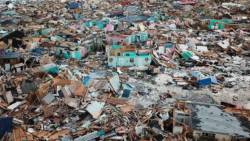 Hurricane Dorian flattened communities in the Bahamas. (Photo" Gonzalo Gaudenzi/AP)