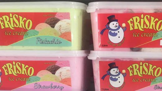 The former ice cream truck driver was able to fit a 2-litre bowl of ice cream in his waist. 