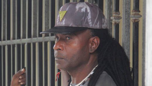 Vendor Joseph Griffith. (iWN photo)