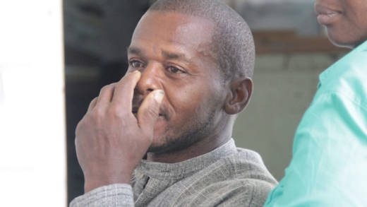 Yohan Buntyn outside the High Court in Kingstown on Friday after the hearing. (iWN Photo)
