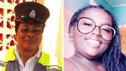 Traffic Warden Ingrid Dorset, left, and the defendant, Niasha “Jaycie” Bynoe. (Photos: iWN and Facebook)