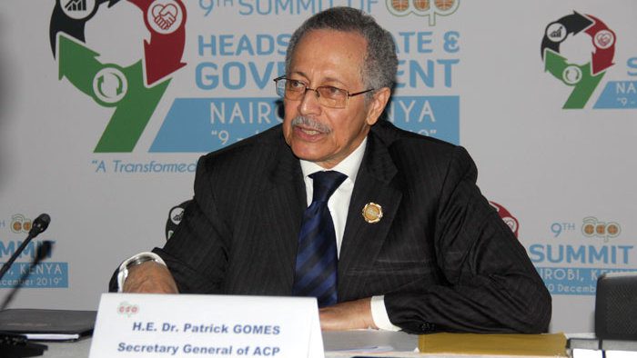 Secretary General of the 79-member grouping, Patrick I. Gomes. (CMC Photo)