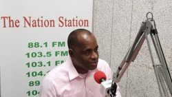 Prime Minister Roosevelt Skerrit addresses Dominican's after Friday's electoral victory. (CMC photo)