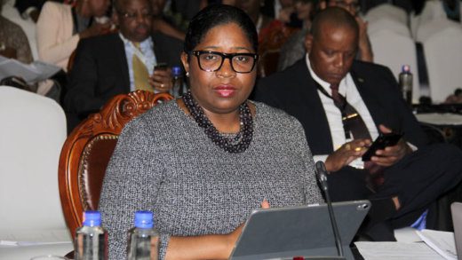 Suriname’s Minister of Foreign Affairs Yldiz Pollack-Beighle. (CMC Photo)