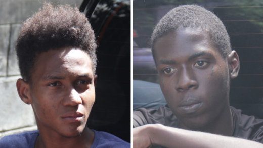 Teens with immitation gun