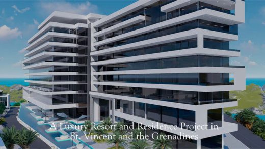 An artist impression of the hotel tower block.