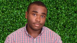 The awardee, Te Browne. 