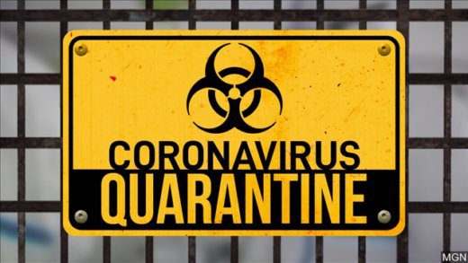 Coronavirus Quarantine Graphic