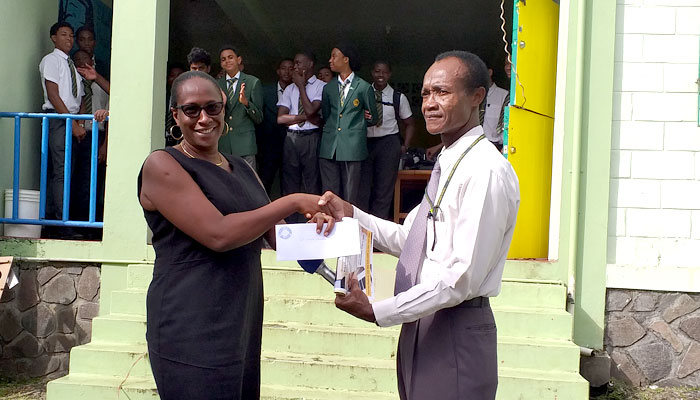 Download Teachers Credit Union donates to secondary school ...