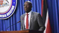 Prime Minister of Trinidad and Tobago, Keith Rowley.
