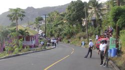 The scene of the accident in Rillan Hill. (iWN photo)