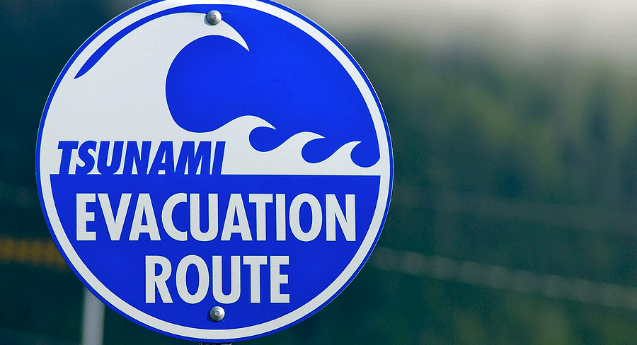 Tsunami Evaculation Route