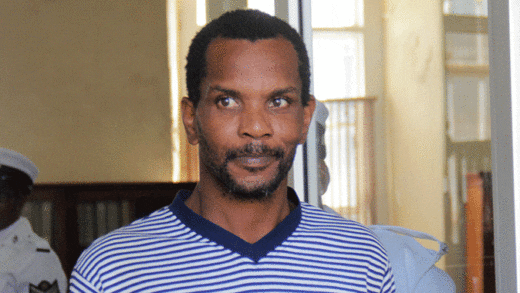 Brent Samuel, who attempted bigamy, leaves the High Court after Monday's sentencing. (iWN photo)