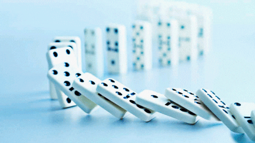 Domino effect