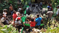Minibus accident