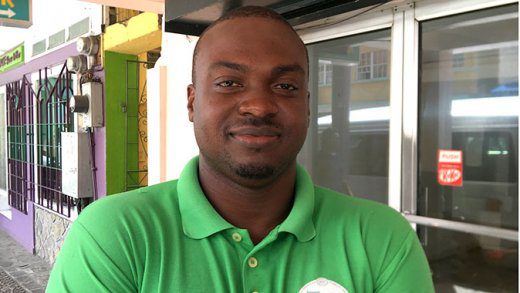 Kenson King in a May 2020 photo shortly after his release from police custody. (iWN file photo)