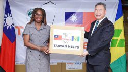 Taiwan donates to SVG