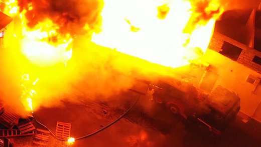 An explosion at the sole service station in Union Island claimed three lives in May. (Image: Jeremie Tronet)