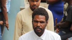 Shorn Bynoe outside the Serious Offences Court. He will spend the next seven months in jail for his crimes. (iWN photo) 