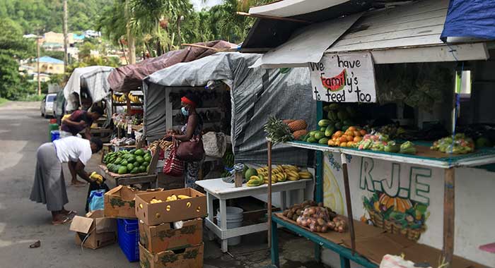 Vendors stalls