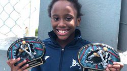 Belle Adams emerged as the winner of the girls 8 and under category. 