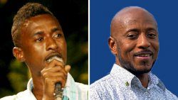 Murder victim Fitz-Allan Bramble, left, and his father, politician Dwight Fitzgerald Bramble.