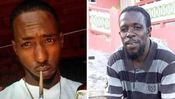 Jun Abbott, left, died Saturday morning in Langley Park after being shot by police and Kimron “Warlord” Hannaway is said to have been shot and killed by another civilian in Block 2000 Sunday morning. (Internet photos)