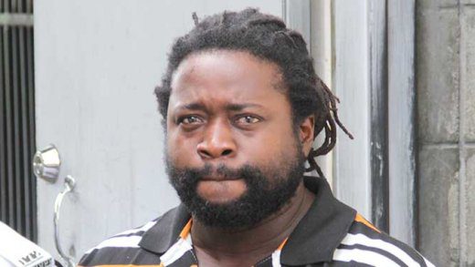 The accused, Micky Pompey. (iWN photo)