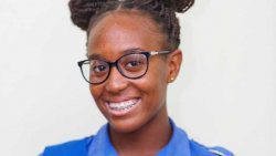 Paige M. Cadogan, of the Girls High School, obtained 14 grade ones and 1 grade two. (Photo: Facebook) 