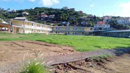 The school compound in Canouan. 