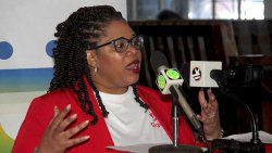 Fanta Williams, of Digicel. (iWN photo)