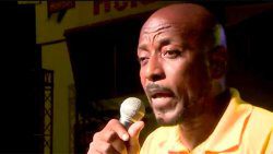East Kingstown MP, Fitzgerald Bramble speaking at the party's public meeting in Sion Hill in October.