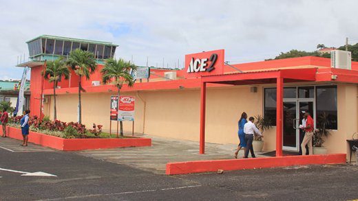 The Ace 2 and Coreas Pharmacy 2 stores at the Joshua Centre in Arnos Vale. (iWN photo)