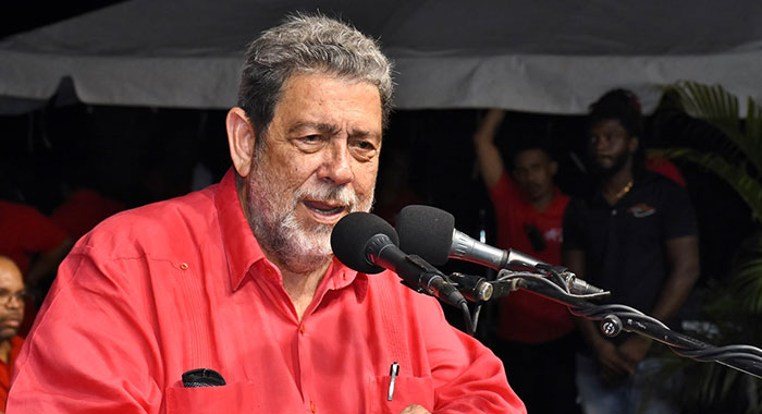 Prime Minister and Political Leader of the Unity Labour Party, Ralph Gonsalves. (File photo: Lance Neverson/Facebook)
