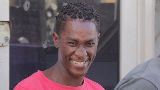 The defendant, Renson Roberts on his way to prison. (iWN photo)
