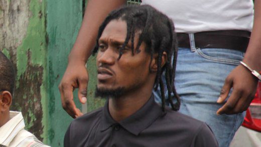 Antonio Simon on his way to his sentencing. (iWN photo)