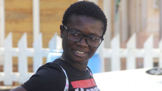 The accused, Jeyandra Jackson outside. (iWN file photo)