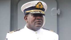 Brenton Cain, commander of the SVG Coast Guard Service. (iWN photo)