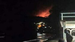 Officials say the glow is natural and there is no need to panic or evacuate. 