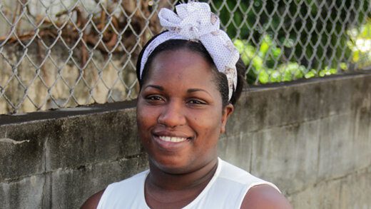 Eunice Dowers after being freed of the charges on Friday. (iWN photo)