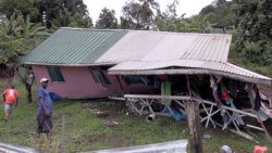 Homes destroyed