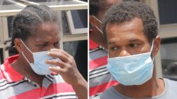 The accused, Kim Hoyte, left, and Kenny Nanton. (iWN photos)